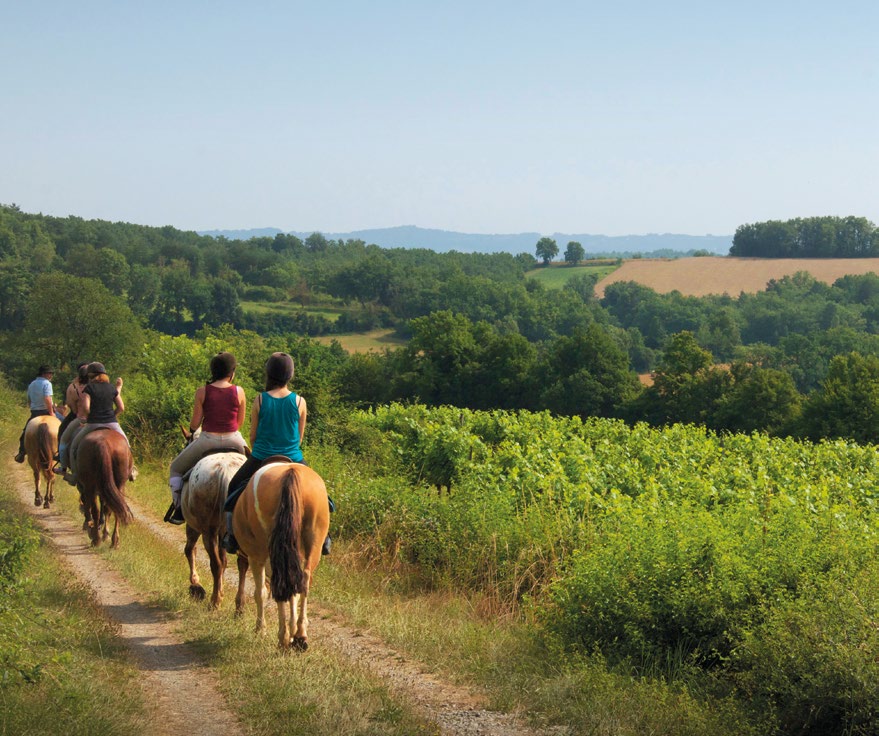 Randonnées à cheval Dordogne et Corrèze
