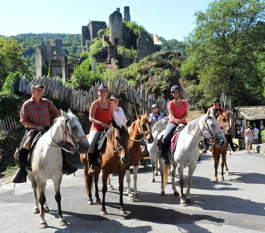 promenades à cheval corrèze