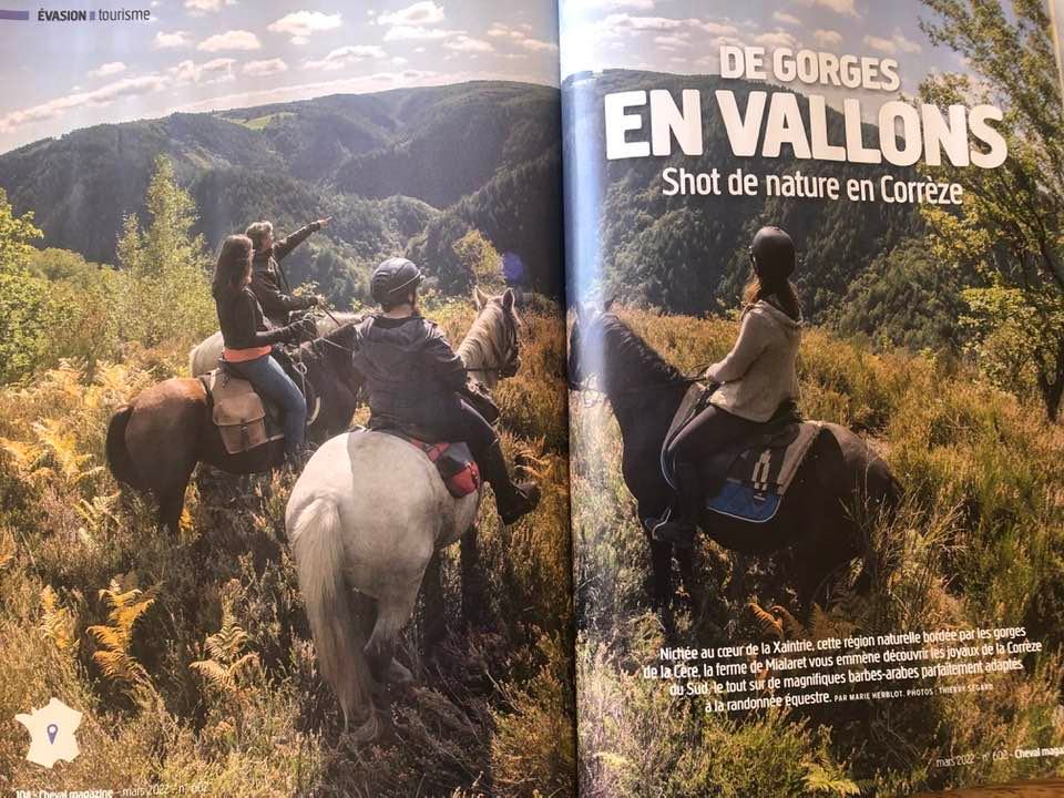 Cheval magazine xaintrie vallée dordogne